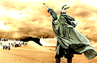 در بيان شهادت حضرت علی اصغر (ع)