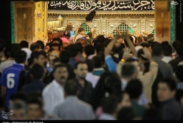 تصاویر عزاداران بارگاه مطهر امام موسی‌کاظم(ع)