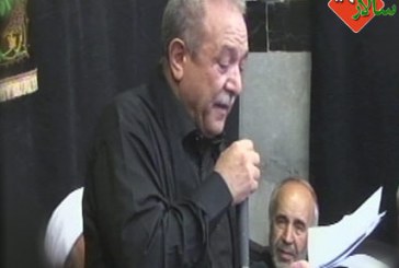 حاج داود علیزاده-مراسم طشت گذاری محرم ۹۴