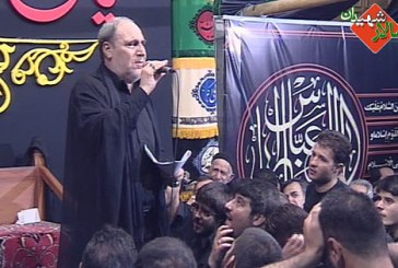 حاج غلامرضا عینی فرد زنجانی–مراسم طشت گذاری محرم ۹۴
