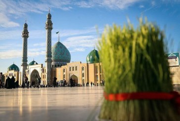 گزارش تصویری لحظه سال تحویل در مسجد جمکران