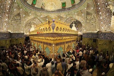گزارش تصویری مراسم رونمایی از ضریح جدید قمر بنی هاشم (ع)
