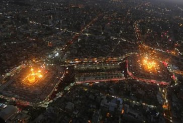 گزارش تصویری از بین الحرمین در تاسوعای حسینی