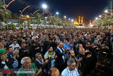 گزارش تصویری نماز صبح در بین الحرمین