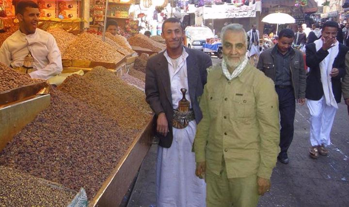 گاف بزرگ بی‌بی‌سی و تصویر حضور سرلشکر سلیمانی در یمن