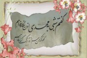 شعر/گفتم شبی به مهدی